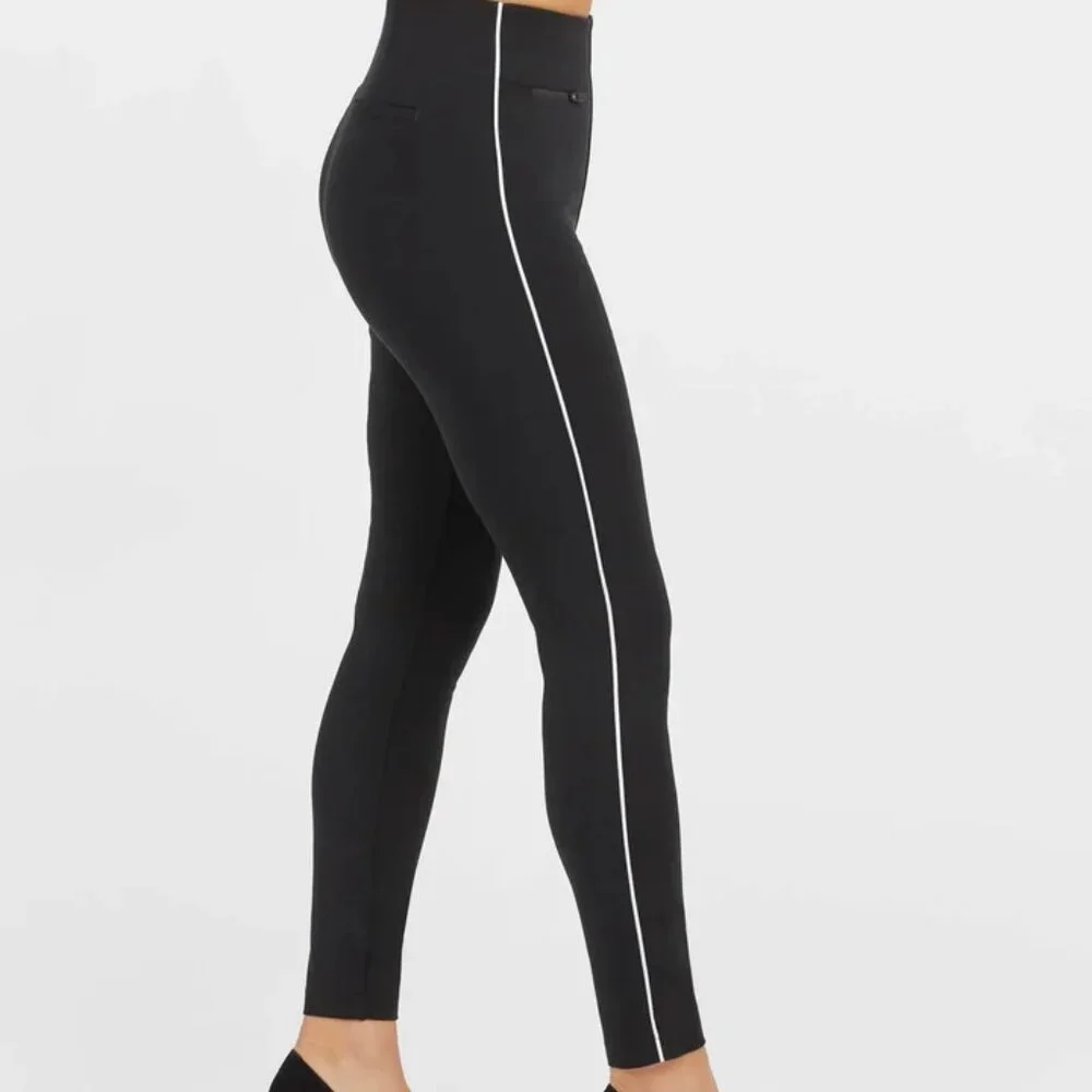 Ankle Piped Skinny Pants - Picture 2 of 11